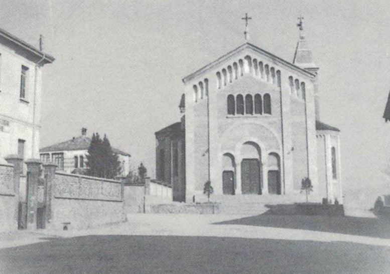 vanni rossi, san giuseppe porto, chiesa porto d'adda, guido stucchi, Giovanni Maggi, Giulio Ambrosiani, Guido e Pia Rossi, Mario Clerici, Schuster, Giovanni XXIII, giuseppe maritano, ecomuseo adda di leonardo