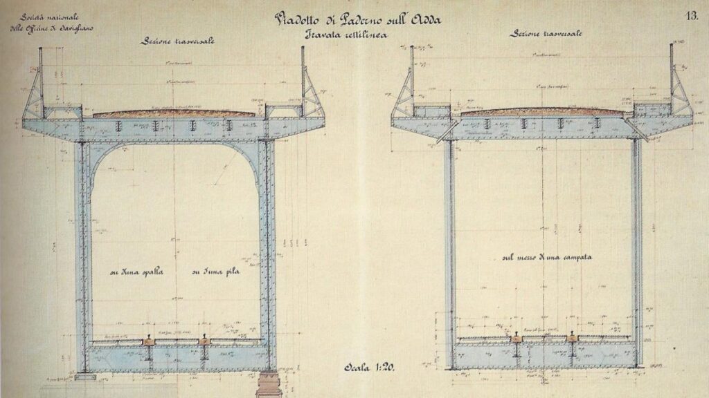 Ponte San Michele, Ponte Paderno d'Adda, Ponte Paderno, Jules Röthlisberger, candidatura unesco, Eiffel, ecomuseo adda di leonardo, vittorio alberganti