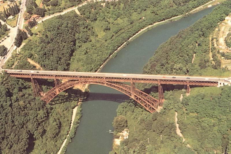 Ponte San Michele, Ponte Paderno d'Adda, Ponte Paderno, Jules Röthlisberger, candidatura unesco, Eiffel, ecomuseo adda di leonardo, vittorio alberganti