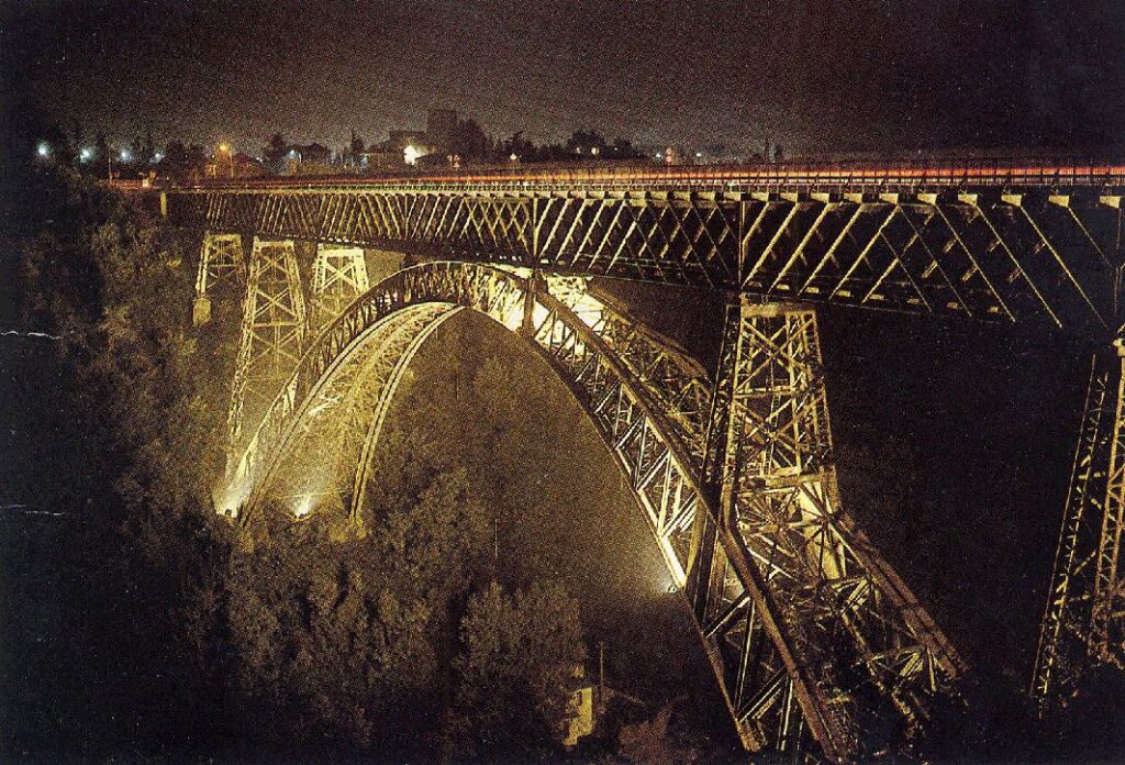 Ponte San Michele, Ponte Paderno d'Adda, Ponte Paderno, Jules Röthlisberger, candidatura unesco, Eiffel, ecomuseo adda di leonardo, vittorio alberganti