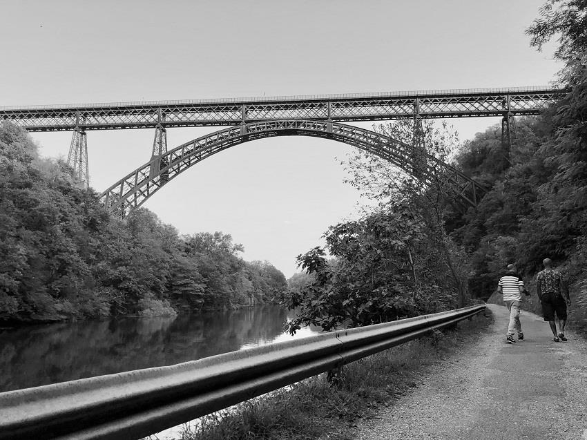 Ponte San Michele, Ponte Paderno d'Adda, Ponte Paderno, Jules Röthlisberger, candidatura unesco, Eiffel, ecomuseo adda di leonardo, vittorio alberganti